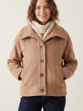 Summersalt Warmest Wool Short Coat Extra Large XL